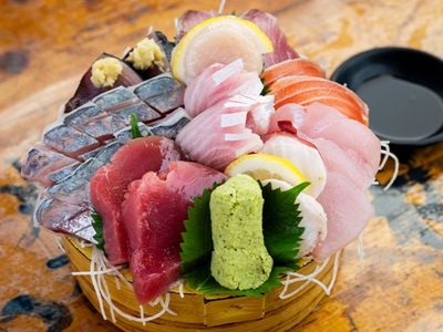 鮮魚のお造り盛り合わせ